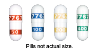 Dosage strengths of CELEBREX (celecoxib capsules) Dosage strengths of CELEBREX (celecoxib capsules)