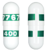 CELEBREX 400 mg green and white pills CELEBREX 400 mg green and white pills
